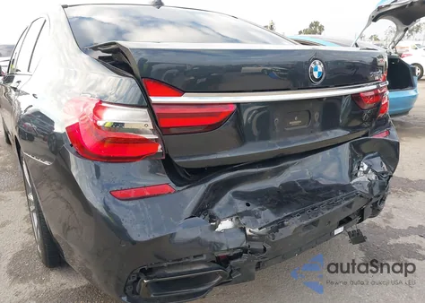 2019 BMW 750I z USA, uszkodzony, nr VIN WBA7F0C57KGM24478